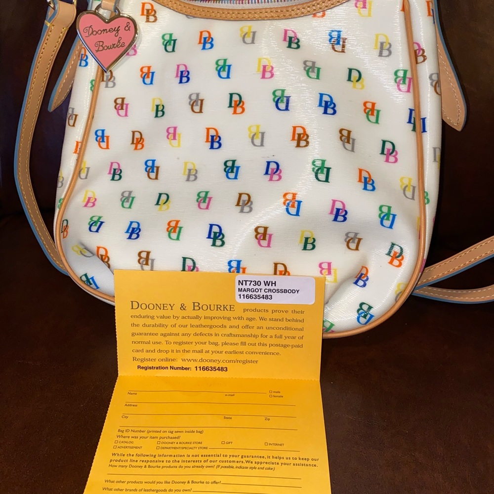 Dooney & Bourke Signature Doodley Multi-color Bag